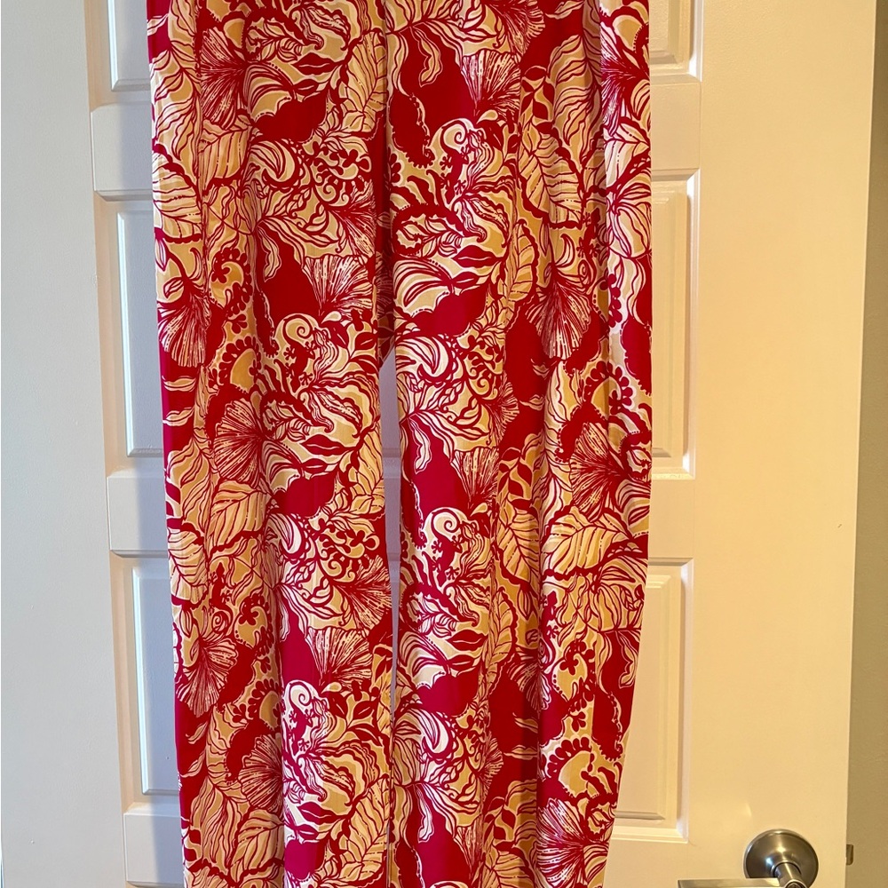 Lilly Pulitzer Red palazzo pants